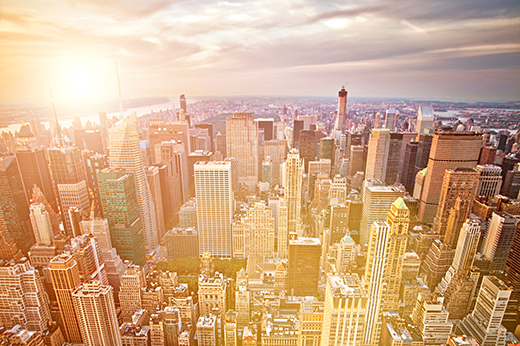 2024 Global Market Outlook - New York City Skyline
